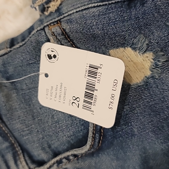 NWT Free People sabrina super skinny jeans pants size 28 - Picture 3 of 4